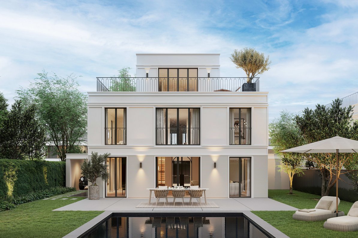 Aesthetic villa with pool