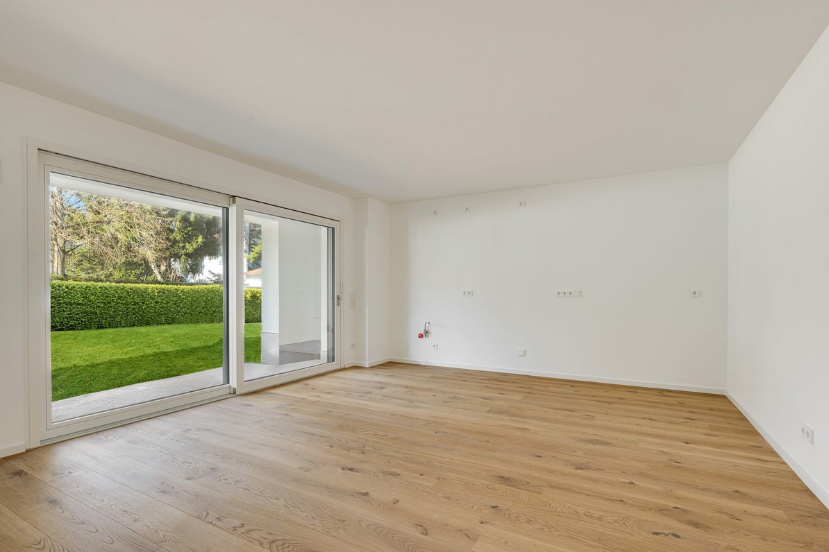 A bright, airy living room