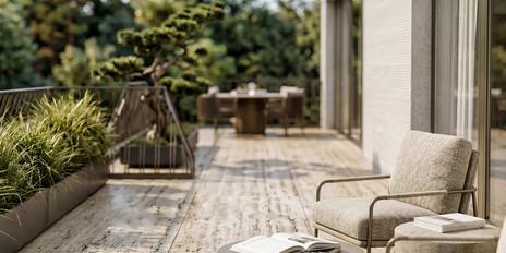 Neubau: Lichtdurchflutete, barrierefreie 3-Zimmer-Wohnung mit Terrasse und Süd-West-Ausrichtung