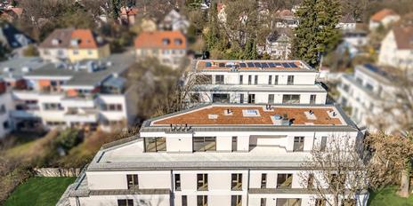 New build: Light-filled 3-room apartment with garden oasis and west-facing orientation