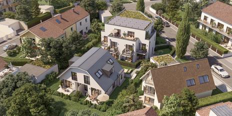 Neubau: Lichtfülle und Wohlfühlambiente: Raffiniert geschnittene 2-Zimmer-Wohnung mit zwei sonnigen Balkonen