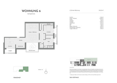 Apartment 6 Floor plan