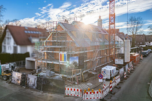 Construction progress