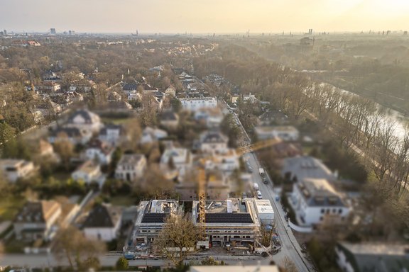 Baufortschritt Isar Gärten 2
