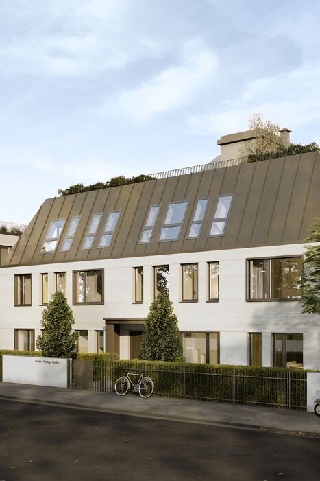 Elegante Villen-Architektur (Visualisierung)