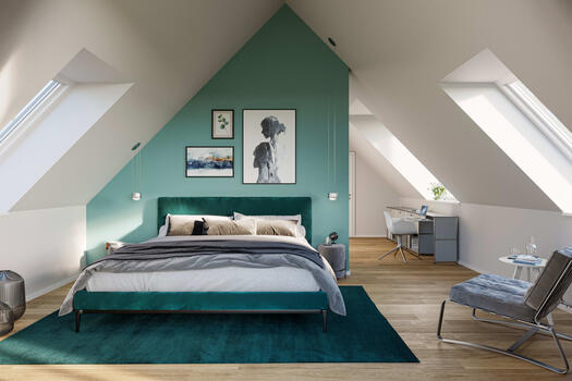 Master bedroom (illustration)