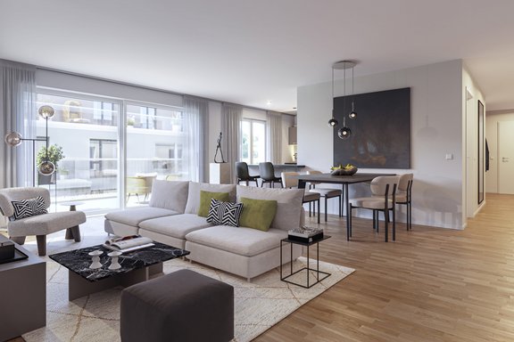 Representative living area