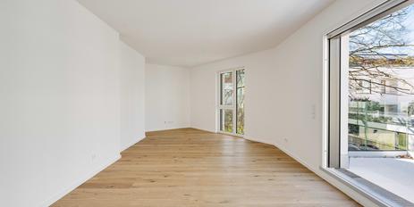 Neubau mit Wohlfühlambiente: Sonnige 2-Zimmer-Wohnung mit Dachterrasse