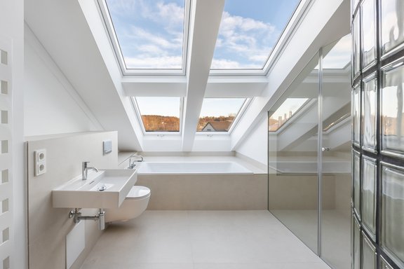 Bathrooms with a sophisticated spa ambience