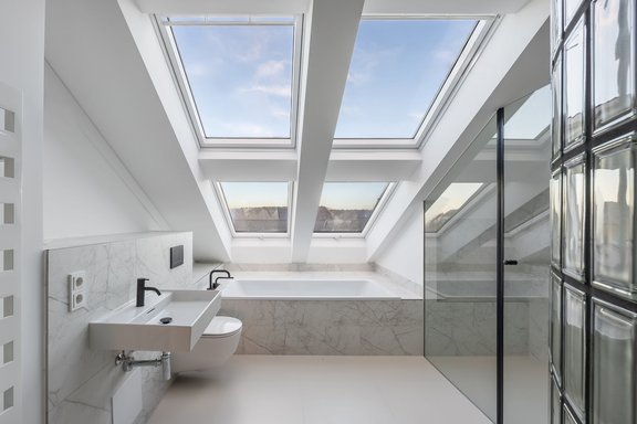 Bathrooms with a sophisticated spa ambience