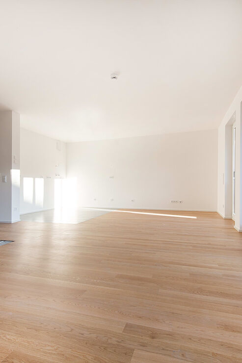 Wohnzimmer mit Kaminanschluss