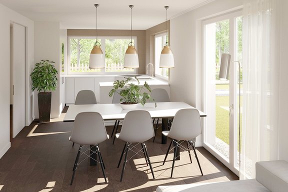 Visualisierung - Ess- und Kochbereich