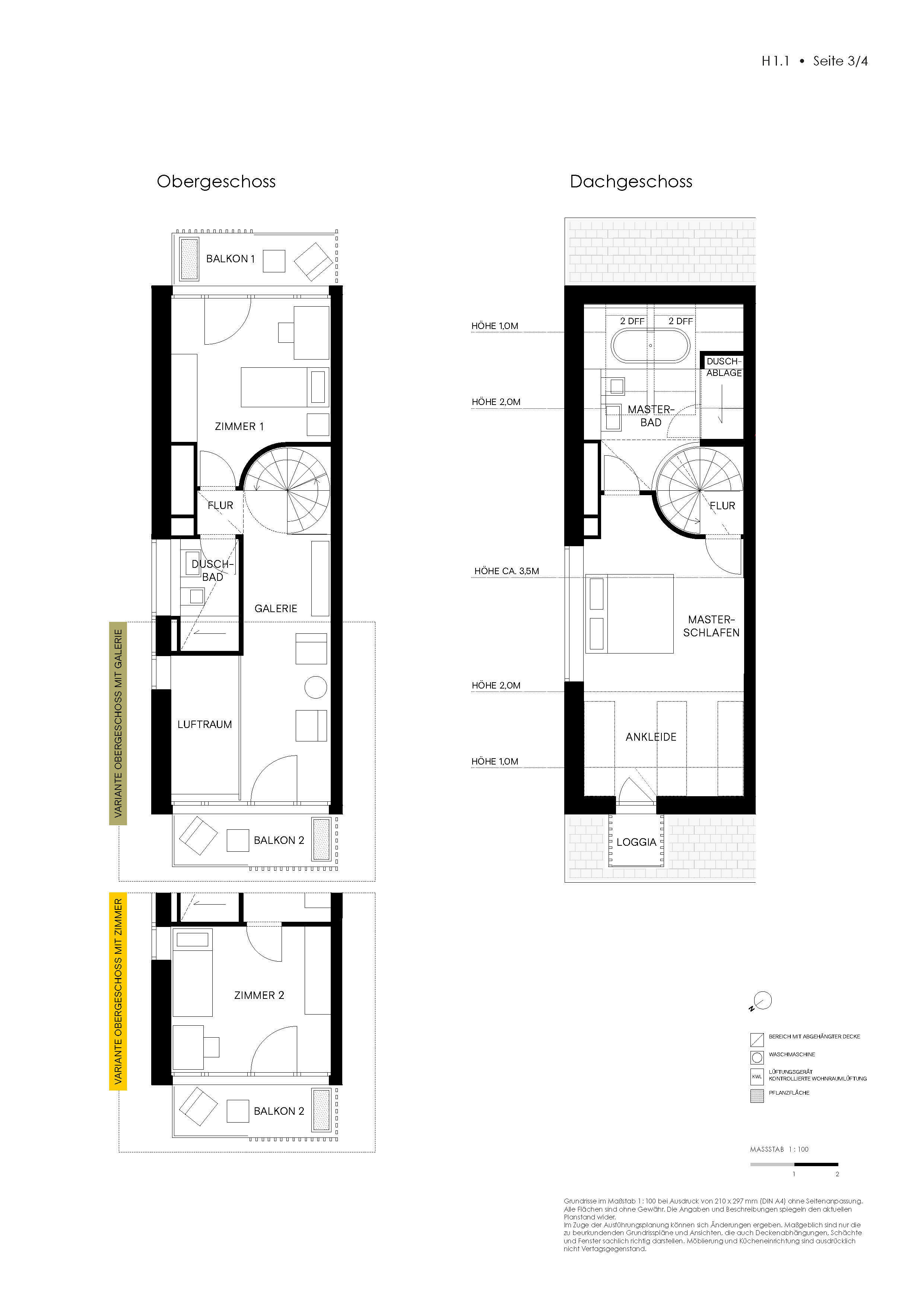 Upper floor/attic storey