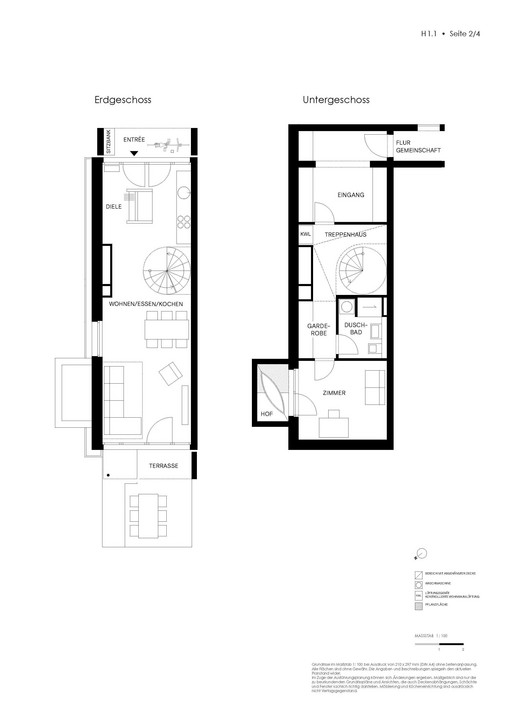 Ground floor/basement