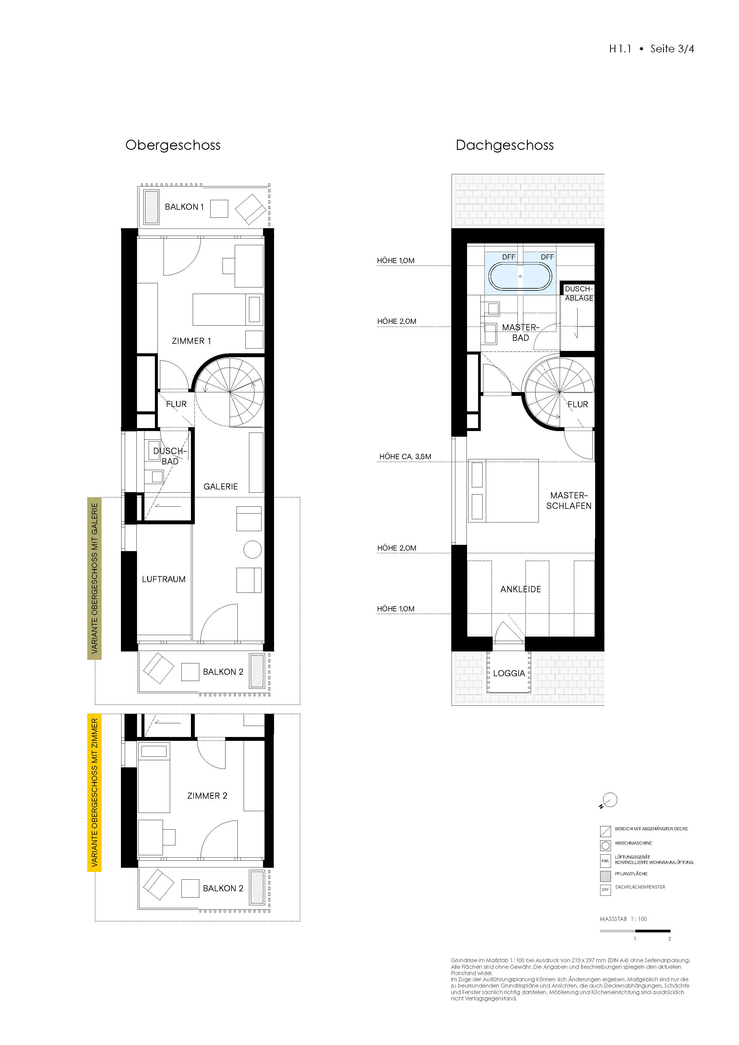 Upper floor/attic storey