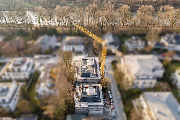 Baufortschritt Isar Gärten 1