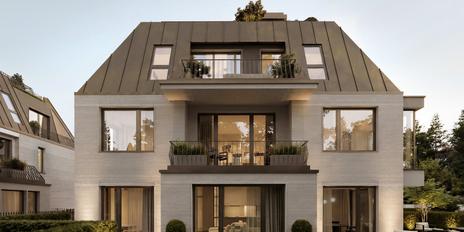 New Construction: A Rare Find in Herzogpark – Spectacular 5-Bedroom Penthouse with a Rooftop Garden and Private Elevator Landing