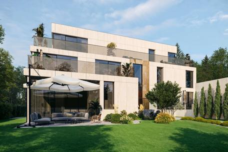 Neubau: Repräsentative 2-Zimmer-Wohnung mit Südterrasse und Loggia