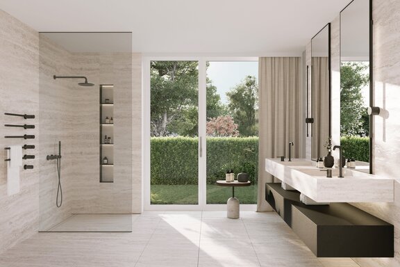 Bäder mit Spa-Feeling (Visualisierung)