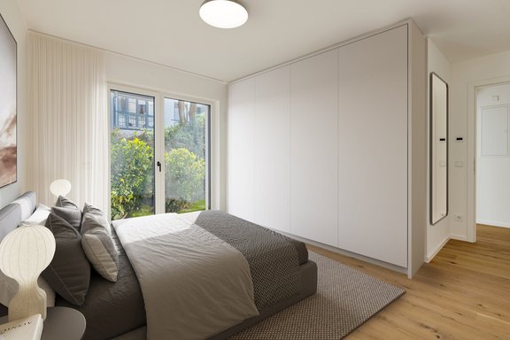 Schlafzimmer (Virtuell möbliert)