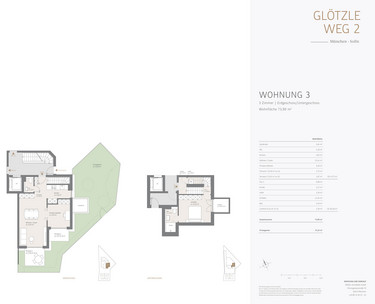 Erdgeschoss + Untergeschoss