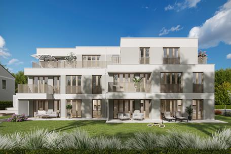 Neubau: Sonnige, elegante 4-Zimmer-Wohnung mit Balkon