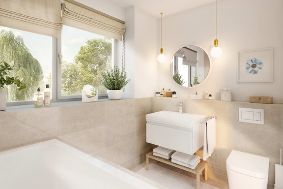 Badezimmer (Visualisierung)