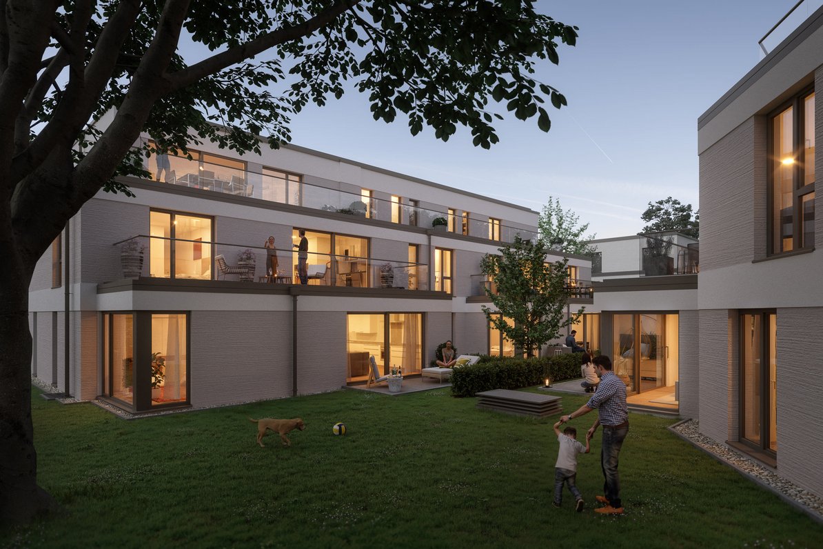 Attraktive wertige Architektur