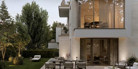 Neubau: Wohnen mit Privatgarten: Stilvolle 3-Zimmer-Wohnung mit perfekter Süd-West-Ausrichtung