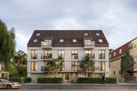 Neubau/Erstbezug: Großzügige 3-Zimmer-Wohnung - Stilvoller Rückzugsort mit zwei Balkonen