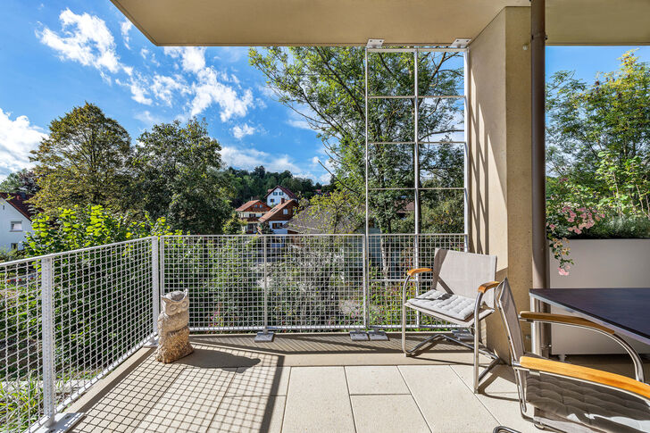 Balkon mit Traumblick