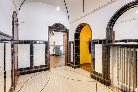 Original erhaltener Eingangsbereich