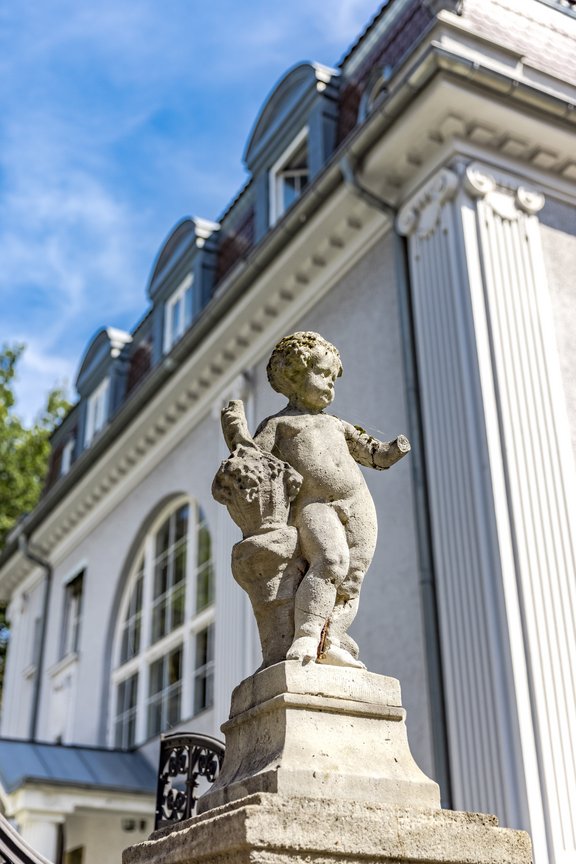 Sorgsam erhaltene Details