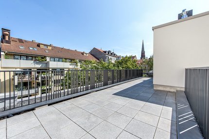 Großzügige Dachterrasse