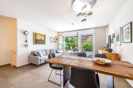 Wohnbereich mit Terrassenzugang