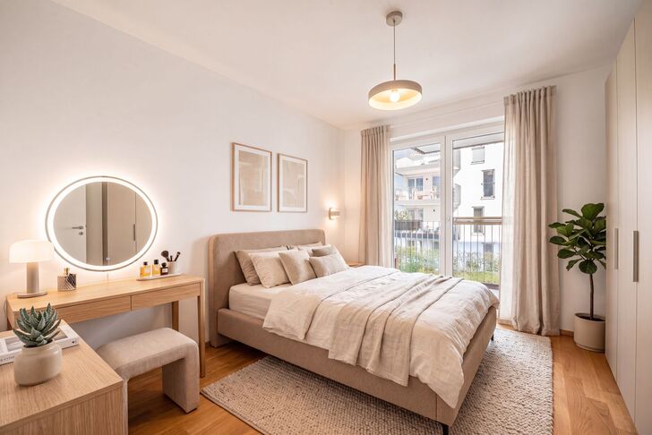 Virtual Furnished Bedroom