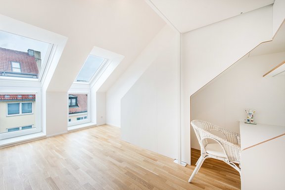 Children's room with sleeping gallery