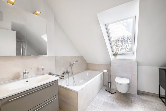 Hochwertige Badausstattung