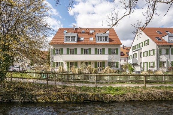 Idyllische Lage an der Würm