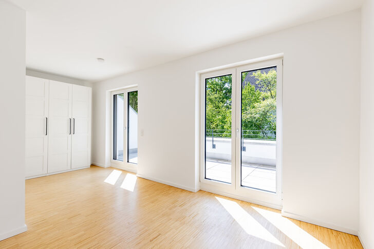 Südbalkon im Obergeschoss