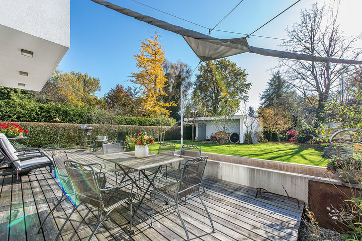 Sonnige Südterrasse