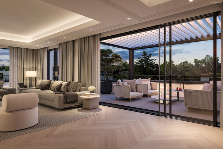 West-Terrasse (visualisiert)