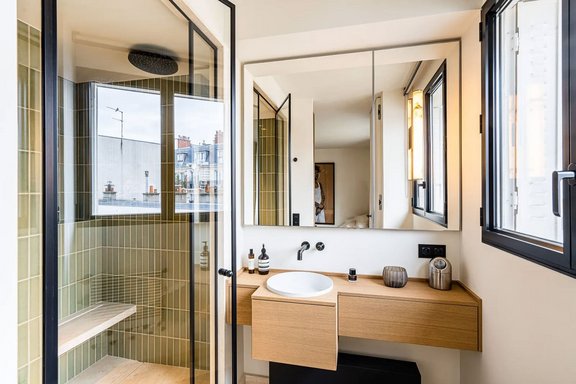 Bathroom with shower