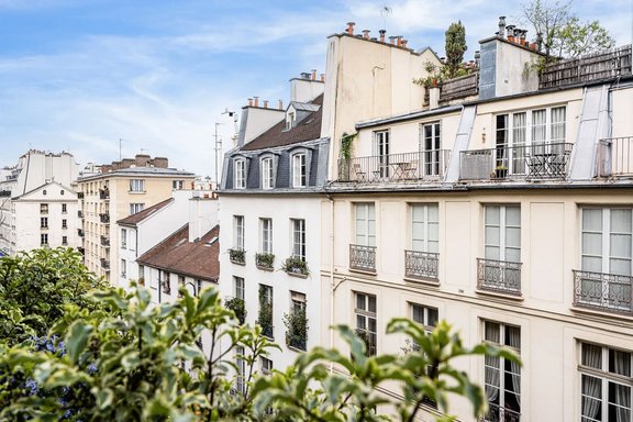 View over the roofs of Paris