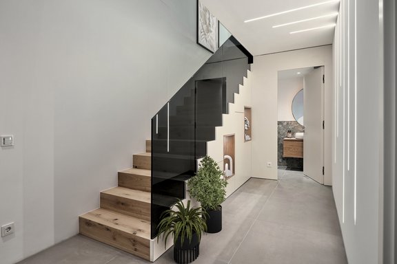 Stylish entrance area