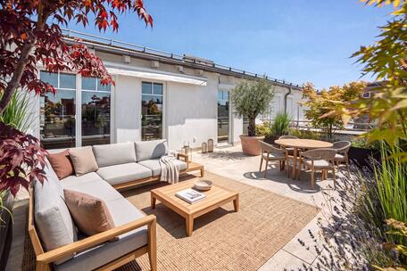 Penthouse in Toplage: Ideal geschnittene 5-Zimmer-Dachterrassenwohnung