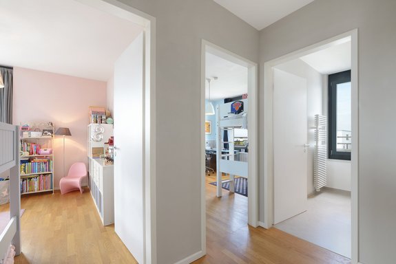 Blick in die Kinderzimmer