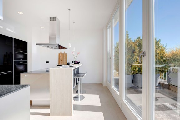 Terrassenzugang aus der Küche