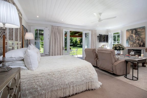 Bedroom with garden access