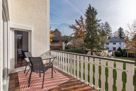 Balkonterrasse nach Süden und Osten